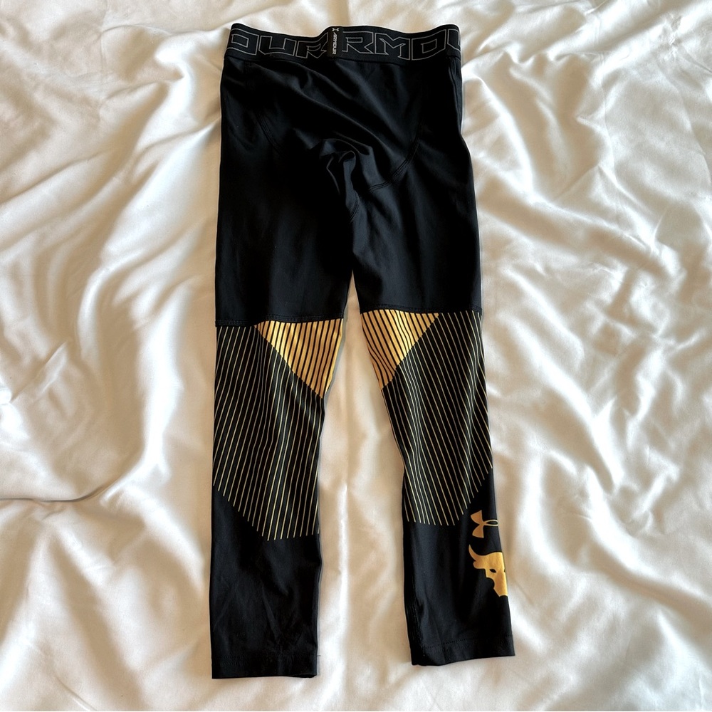 Under Armour Project Rock Vanish Leggings Youth Small